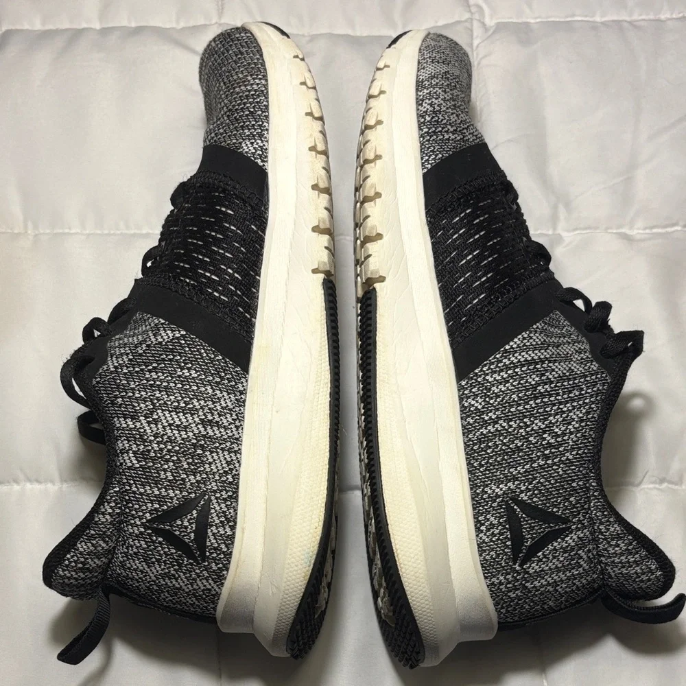 Reebok Print Lite Rush Black, Chalk, White Running Shoe - Picture 8 of 8